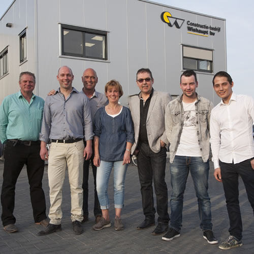 het team van Wishaupt